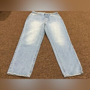 EUC! SHEIN L Light Blue Denim Jeans bottoms pants pockets women's